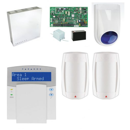 Paradox MG5050 Alarm System Kit Including LCD Codepad
