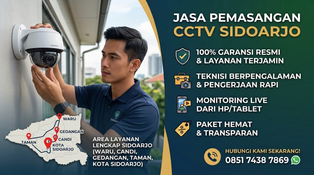 jasa cctv sidoarjo
